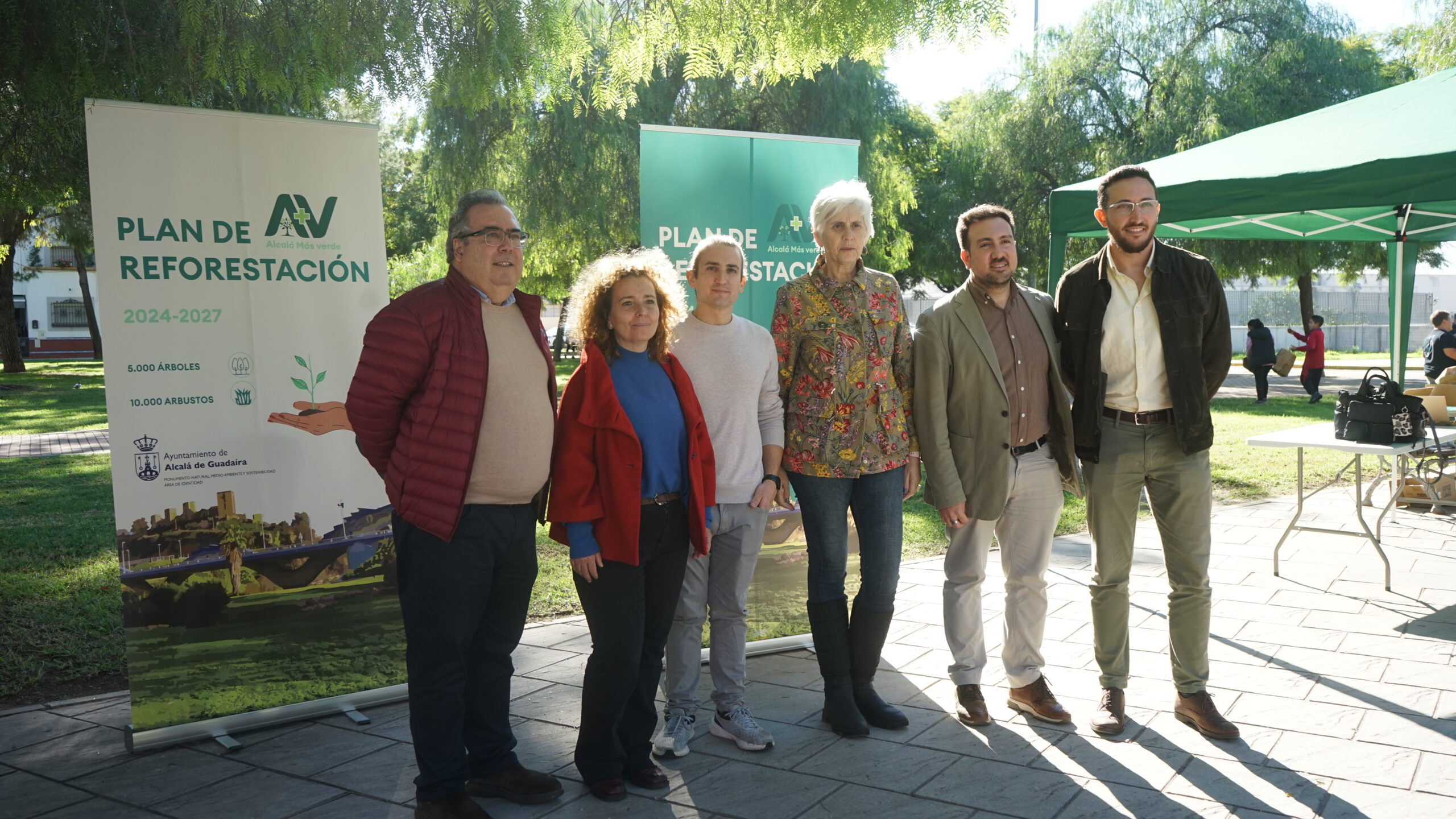 Destacada Jornada Plan de Reforestación Alcalá