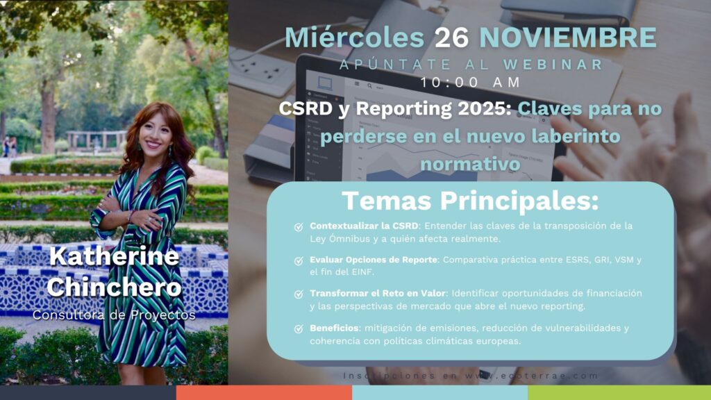 Acceso Webinar Reporting Esg